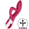 Satisfyer Emrace Me kétmotoros csiklóágas vibrátor (piros)