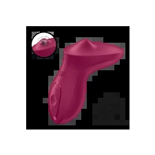Satisfyer Exciterrr - forgó gyöngyös csiklóvibrátor  Szín: málna vibrátorok