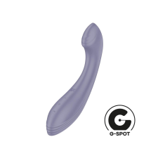 Satisfyer G-Force - akkus, vízálló G-pont vibrátor (lila) vibrátorok
