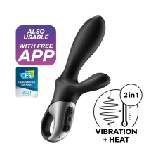 Satisfyer Heat Climax vibrátor, 12 beépített rezgési funkció vibrátorok