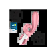 Satisfyer Hug Me - okos, csiklókaros vibrátor  Szín: rózsaszín vibrátorok