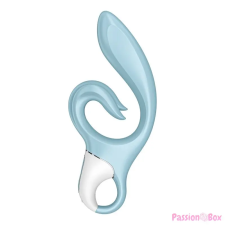 Satisfyer Love ME csiklóizgatós vibrátor Blue 22 cm vibrátorok