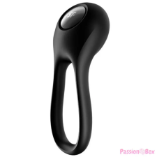 Satisfyer Majestic Duo - akkus, vízálló péniszgyűrű (fekete) péniszgyűrű