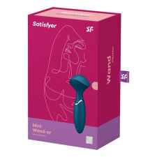 Satisfyer Mini Wand-er kézi masszírozó, csiklóizgató vibrátor (kék) vibrátorok