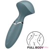Satisfyer Mini Wand-er kézi masszírozó, csiklóizgató vibrátor (szürke)