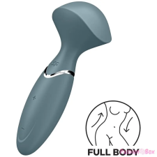 Satisfyer Mini Wand-er kézi masszírozó, csiklóizgató vibrátor (szürke) vibrátorok