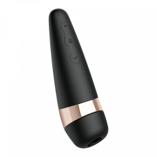 Satisfyer Pro 3+ - vízálló, akkus csiklóizgató vibrátor (fekete) vibrátorok