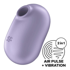 Satisfyer Pro To Go 2 - akkus, léghullámos csiklóizgató (viola) vibrátorok