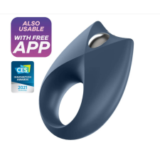 Satisfyer Royal One - okos, akkus, vibrációs péniszgyűrű (kék) péniszgyűrű