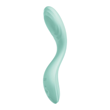 Satisfyer Rrrolling - akkus, mozgó golyós G-pont vibrátor (menta) vibrátorok