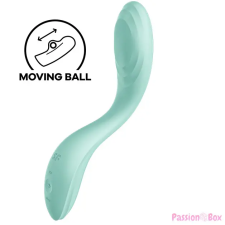 Satisfyer Rrrolling - akkus, mozgó golyós G-pont vibrátor (menta) vibrátorok