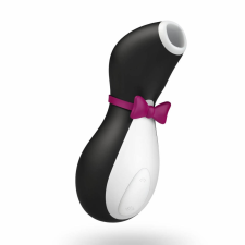 Satisfyer Satisfyer Pro Penguin Next - akkus, vízálló csiklóizgató (fekete-fehér) vibrátorok