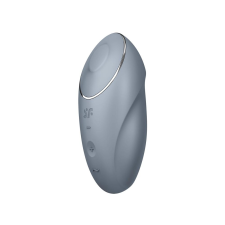 Satisfyer Tap & Climax 1 - 2in1 vibrátor és csiklóizgató (szürke) vibrátorok