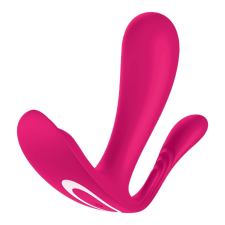 Satisfyer Top Secret+ rózsaszín vibrátor, selymes tapintású anyagból, vezeték nélküli távirányítóval vibrátorok