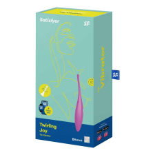 Satisfyer Twirling Joy fókusz típusú csiklóvibrátor (lila) (APP-os) vibrátorok