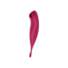 Satisfyer Twirling Pro - okos 2in1 csiklóvibrátor (piros)