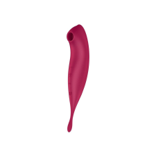 Satisfyer Twirling Pro - okos 2in1 csiklóvibrátor (piros) vibrátorok