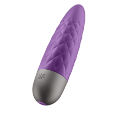 Satisfyer Ultra Power Bullet 5 - akkus, vízálló vibrátor (viola) vibrátorok