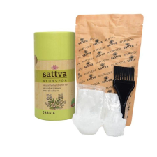 Sattva Ayurveda Henna - Természetes növényi hajfesték - kasszia 150g - Sattva Ayurveda hajfesték, színező