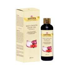 Sattva Ayurveda Vöröshagymamag hajolaj hibiszkusszal 200ml - Sattva Ayurveda jóga felszerelés