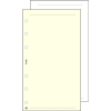 SATURNUS Kalendárium betét, jegyzetlap, "S", sima, SATURNUS, chamois, 30lap/cs