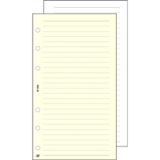 SATURNUS Kalendárium betét, jegyzetlap, "S", vonalas, SATURNUS, chamois, 30lap/cs gyűrűs kalendárium betétlap