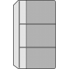 SATURNUS Kalendárium betét, névjegytartó, "L", SATURNUS