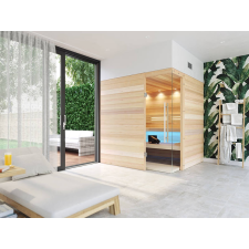 SAUNA KING® SAUNA KING finnszauna 4-5 főre hemlockból, 200x200cm szauna