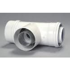 Saunier Duval ellenőrző könyök 125/80 mm 0020214161 hűtés, fűtés szerelvény