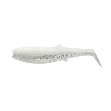 SAVAGE GEAR Cannibal Shad 8cm gumihal - white flash csali