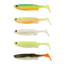 SAVAGE GEAR Fat Minnow T-Tail Dark Water Mix gumihal 5db - 9cm csali