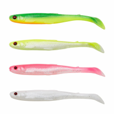 SAVAGE GEAR Slender Scoop Shad Dark Water Mix gumihal 4db - 11cm horgászkiegészítő