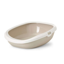 SAVIC 2016M Gizmo cica WC peremes mokka-fehér 52x39,5x15 cm macskatoalett