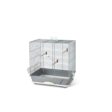  Savic Primo 40 Bird Cage Silver felszerelt prémium kalitka 46x32x48cm (SAV5538-9201) madár kalitka
