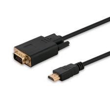 Savio CL-103 HDMI - VGA kábel 1.8m kábel és adapter