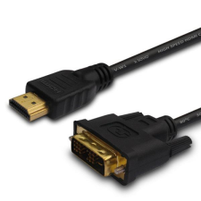 Savio CL-139 HDMI - DVI-A (18+1) kábel 1.8m (CL-139) kábel és adapter