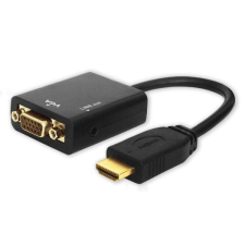 Savio CL-23 HDMI (M) ,VGA adapter kábel és adapter
