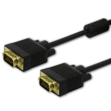 Savio CL-29 VGA kábel 1.8m kábel és adapter