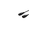 Savio CL-99Z 250V Hálózati tápkábel - 1.2m (10db)
