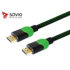 Savio GCL-03 HDMI kábel 1.8m, zöld (XBOX) kábel és adapter