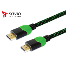 Savio GCL-03 HDMI kábel 1.8m, zöld (XBOX) (GCL-03) kábel és adapter