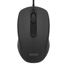 Savio MB-02 vezetékes egér fekete (MB-02) egér
