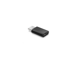 Savio MicroUSB anya - USB 3.1-C apa adapter Fekete kábel és adapter