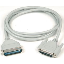 Savio Párhuzamos Összekötő Szürke 10m NYKDB25CN36100 kábel és adapter