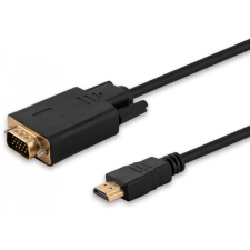 Savio SAVIO CL-103 HDMI - VGA kábel 1,8 m kábel és adapter