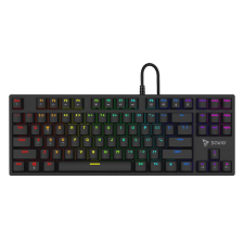 Savio Tempest x2 RGB (Blue Switch) Vezetékes Gaming Billentyűzet - Angol (TEMPEST X2 BLUE) billentyűzet