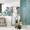 Savoia Costa Del Sol Bianco fényes 20x60 cm falicsempe