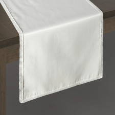 Savona exkluzív asztali futó Fehér 35x140 cm party kellék