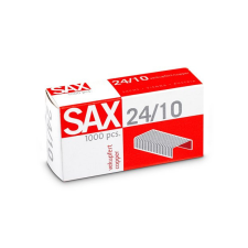 SAX Tűzőkapocs, 24/10, réz, SAX gemkapocs, tűzőkapocs