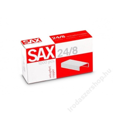 Sax Tűzőkapocs, 24/8, réz, SAX (ISAK2480R) gemkapocs, tűzőkapocs